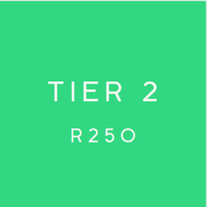 Tier 2 -R250